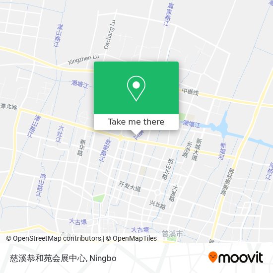 慈溪恭和苑会展中心 map