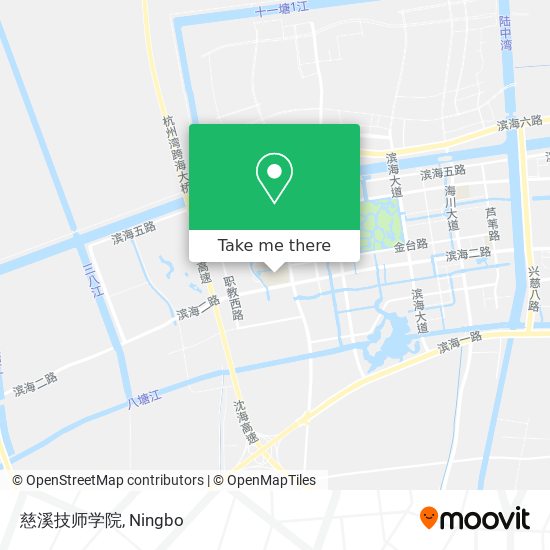 慈溪技师学院 map