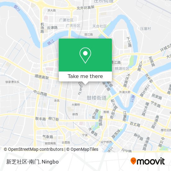 新芝社区-南门 map
