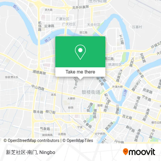 新芝社区-南门 map