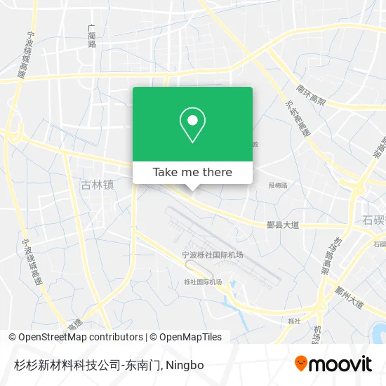 杉杉新材料科技公司-东南门 map