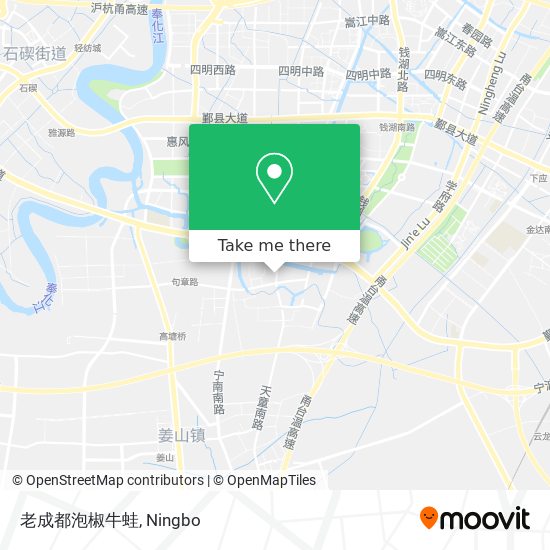老成都泡椒牛蛙 map