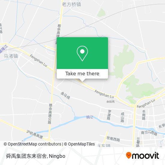 舜禹集团东来宿舍 map