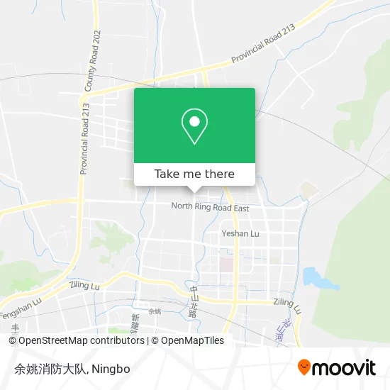 余姚消防大队 map