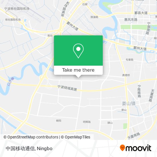 中国移动通信 map