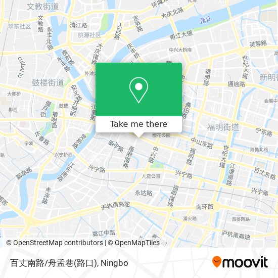 百丈南路/舟孟巷(路口) map