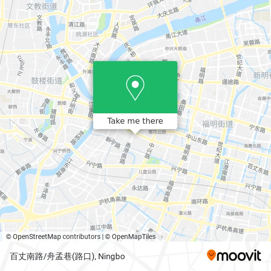 百丈南路/舟孟巷(路口) map