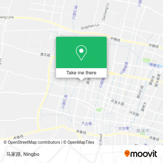 马家路 map