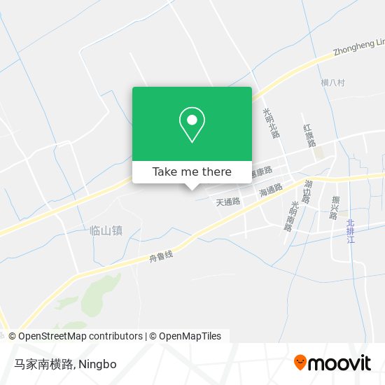 马家南横路 map