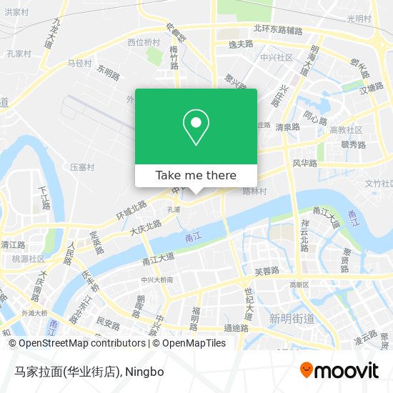 马家拉面(华业街店) map