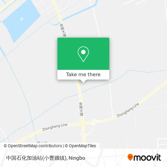 中国石化加油站(小曹娥镇) map