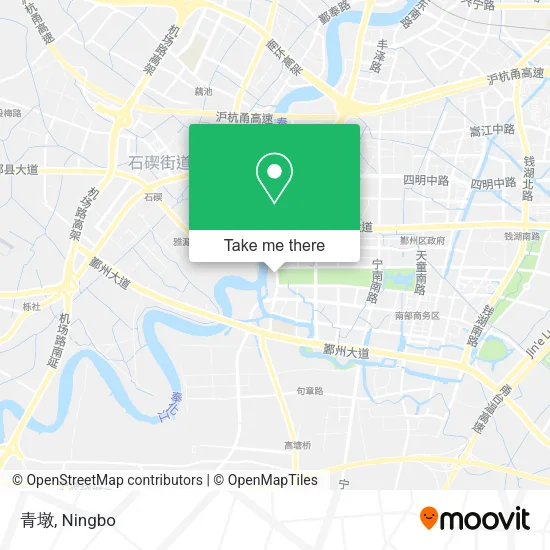 青墩 map