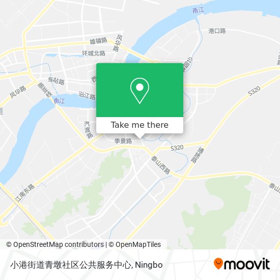 小港街道青墩社区公共服务中心 map