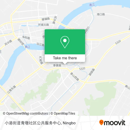 小港街道青墩社区公共服务中心 map