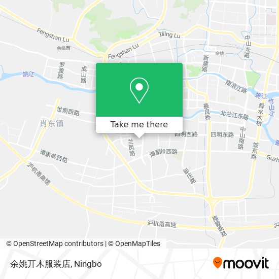 余姚丌木服装店 map