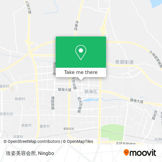 玫姿美容会所 map