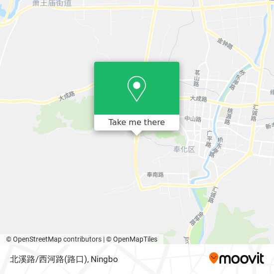 北溪路/西河路(路口) map