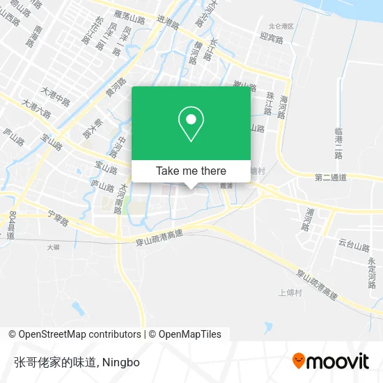 张哥佬家的味道 map