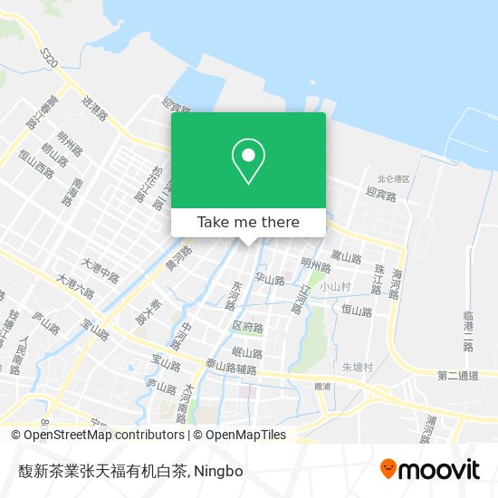 馥新茶業张天福有机白茶 map
