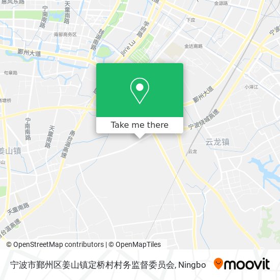 宁波市鄞州区姜山镇定桥村村务监督委员会 map