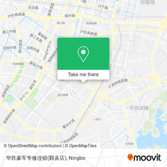 华胜豪车专修连锁(鄞县店) map