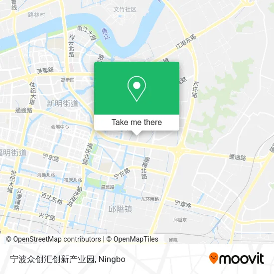 宁波众创汇创新产业园 map