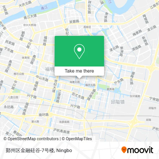鄞州区金融硅谷-7号楼 map
