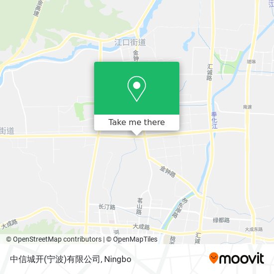 中信城开(宁波)有限公司 map