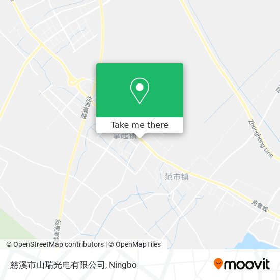 慈溪市山瑞光电有限公司 map