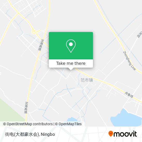 街电(大都豪水会) map