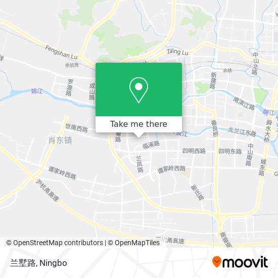 兰墅路 map