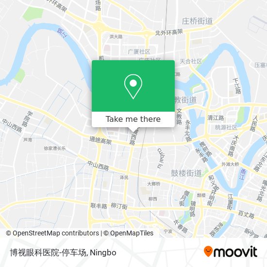 博视眼科医院-停车场 map