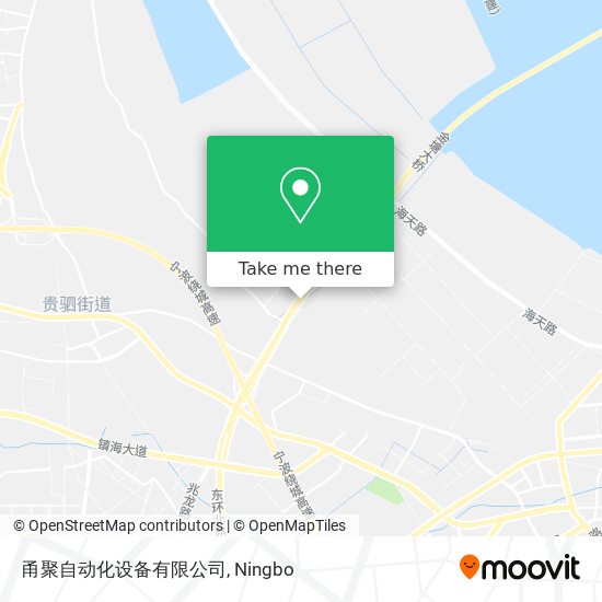 甬聚自动化设备有限公司 map