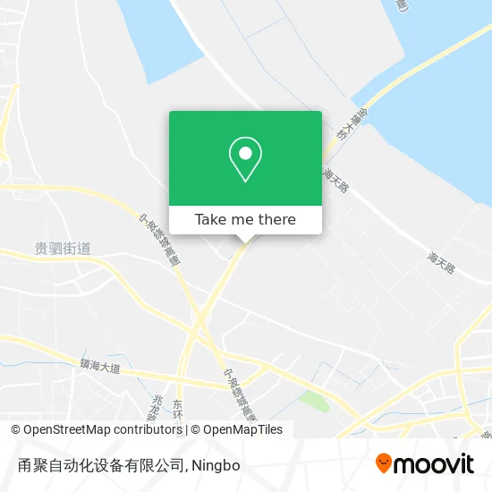 甬聚自动化设备有限公司 map