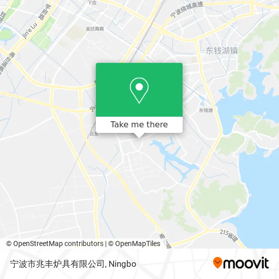 宁波市兆丰炉具有限公司 map