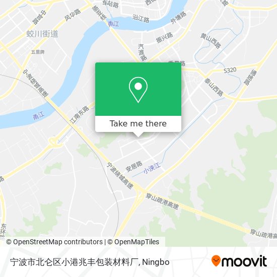 宁波市北仑区小港兆丰包装材料厂 map