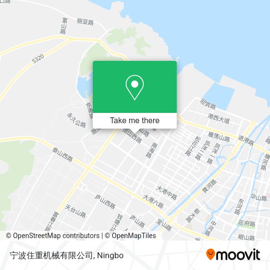 宁波住重机械有限公司 map