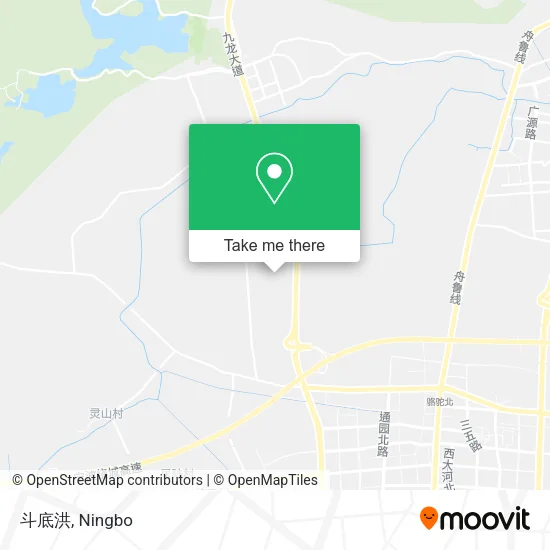 斗底洪 map