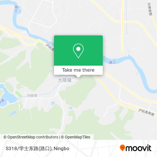 S318/学士东路(路口) map