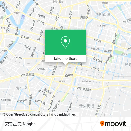 荣安星院 map