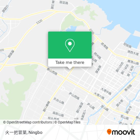火一把冒菜 map