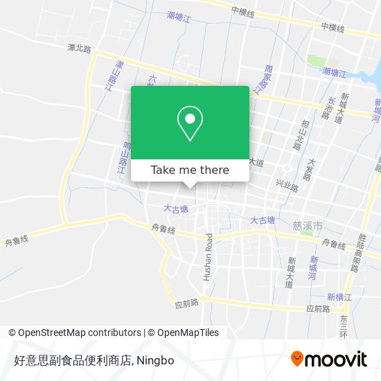 好意思副食品便利商店 map