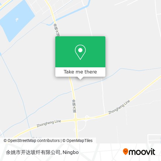 余姚市开达玻纤有限公司 map