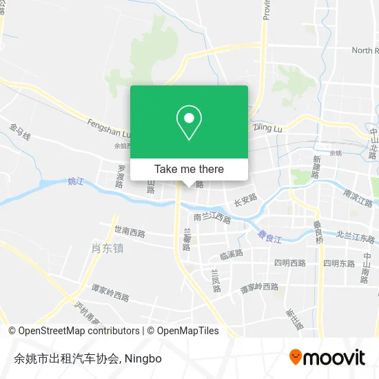 余姚市出租汽车协会 map