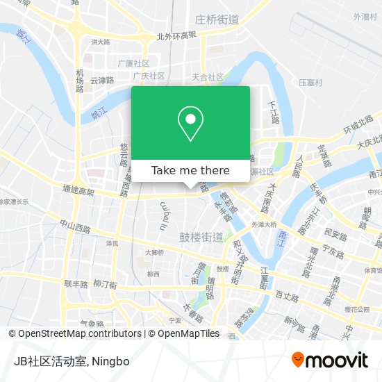 JB社区活动室 map