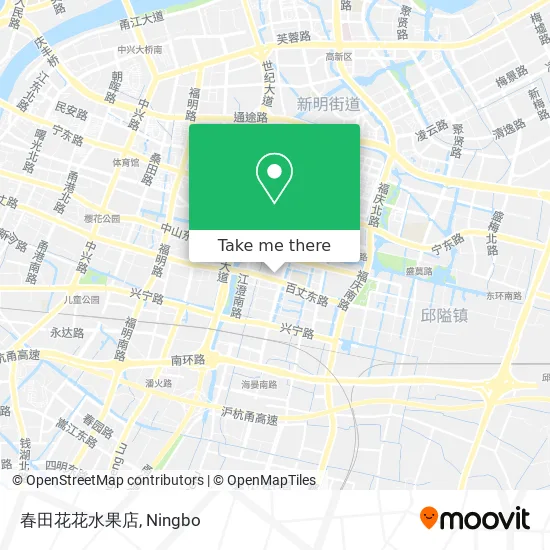 春田花花水果店 map
