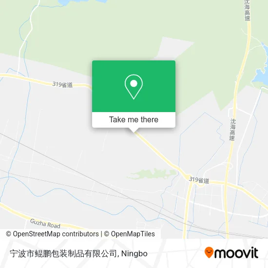 宁波市鲲鹏包装制品有限公司 map