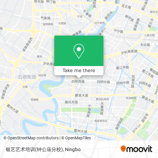 银艺艺术培训(钟公庙分校) map