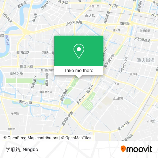 学府路 map