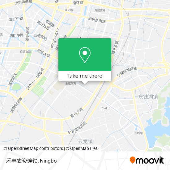 禾丰农资连锁 map